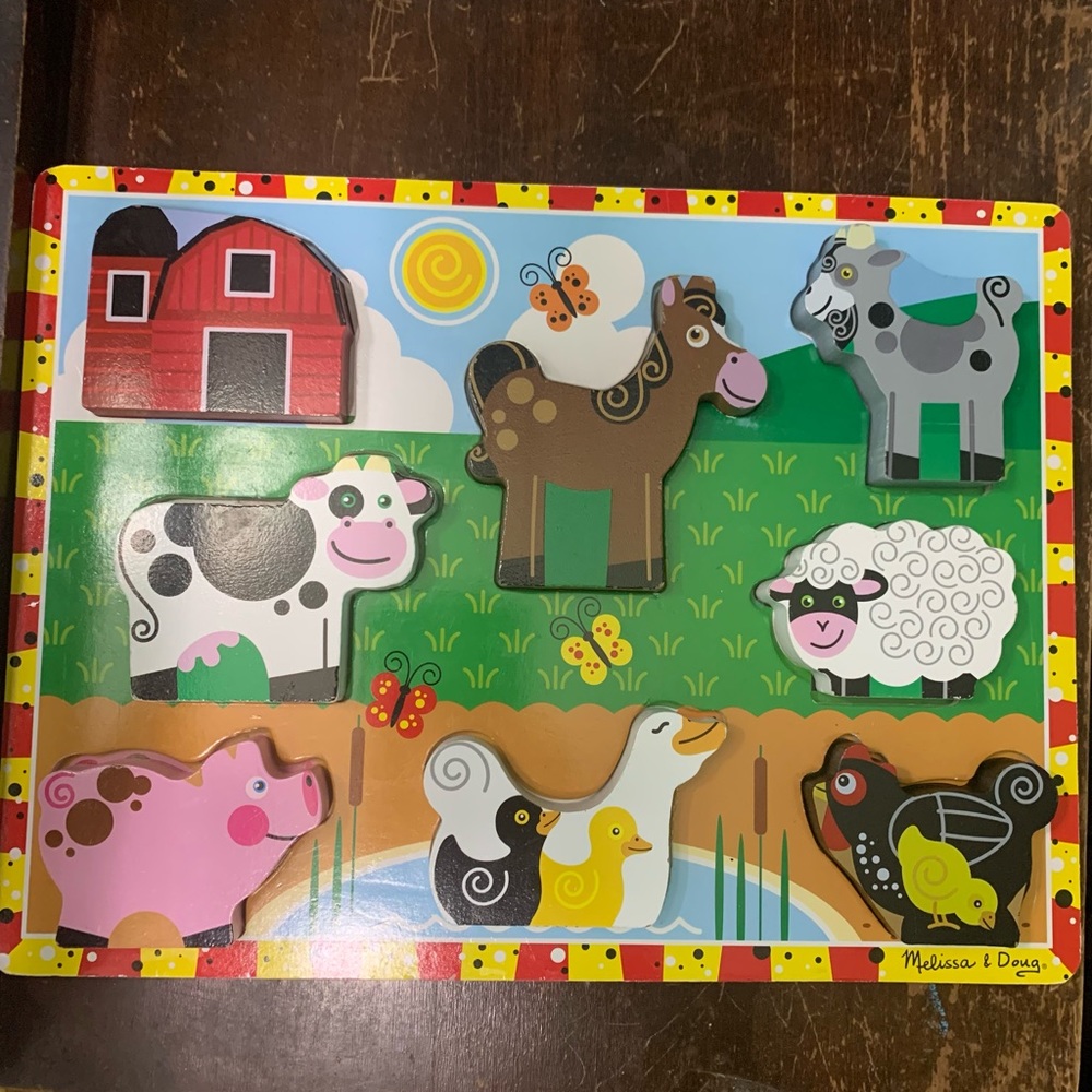 Melissa & Doug farm puzzle